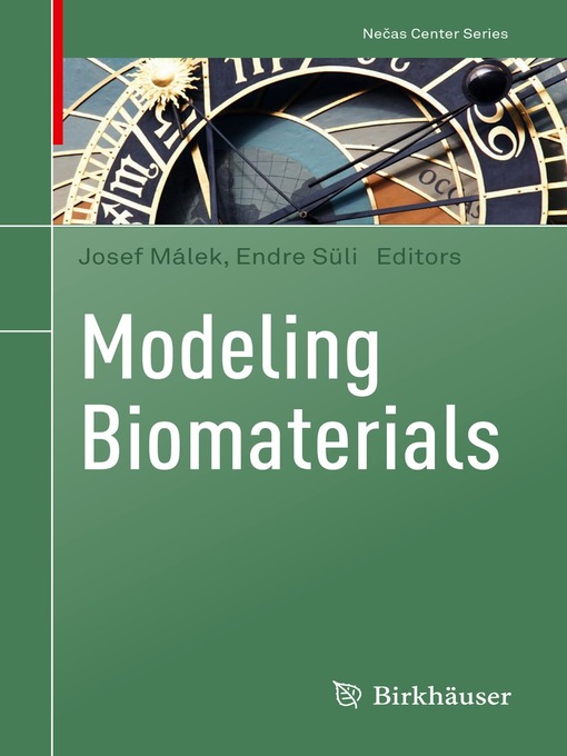 Title details for Modeling Biomaterials by Josef Málek - Available
